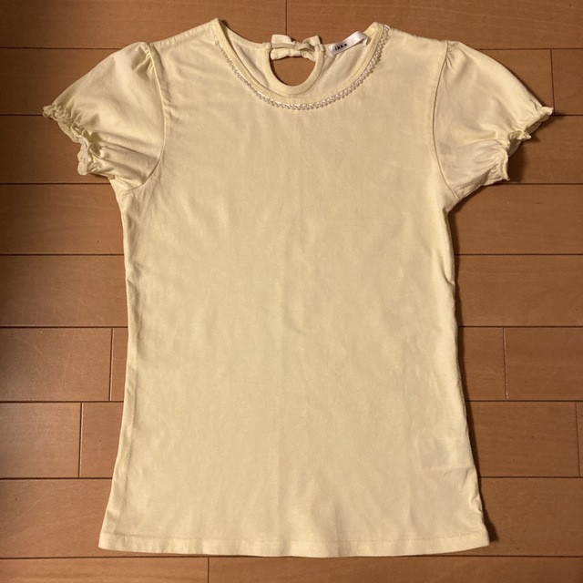 ikka(イッカ)のイッカ　キッズTシャツ(イエロー) キッズ/ベビー/マタニティのキッズ服女の子用(90cm~)(Tシャツ/カットソー)の商品写真