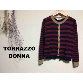 トラッツォドンナ(TRAZZO DONNA)のTORRAZZODONNA（トラッツォドンナ）ニット　カーディガン　(カーディガン)