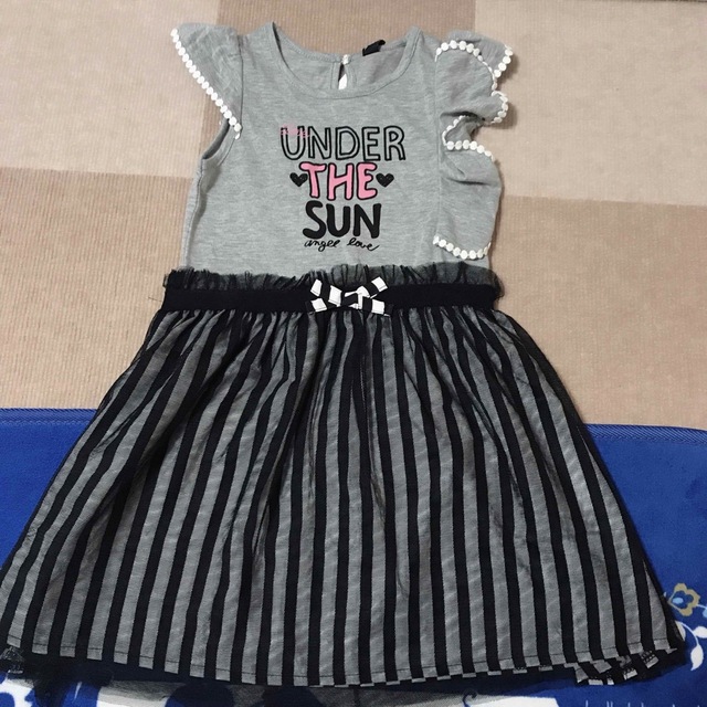 新品 ワンピース 110 キッズ/ベビー/マタニティのキッズ服女の子用(90cm~)(ワンピース)の商品写真