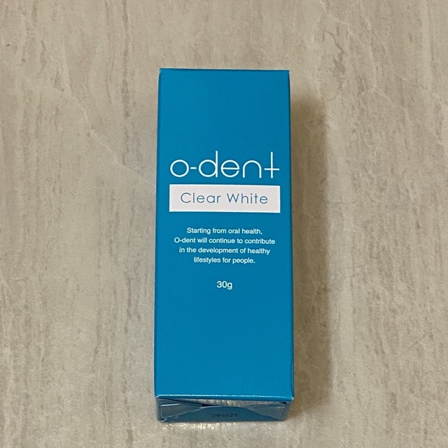 o-dent   オーデント   オーデントクリアホワイト　30g        コスメ/美容のオーラルケア(歯磨き粉)の商品写真