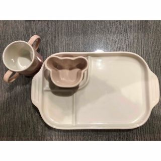 ルクルーゼ(LE CREUSET)のル・クルーゼ　ベビー食器(離乳食器セット)