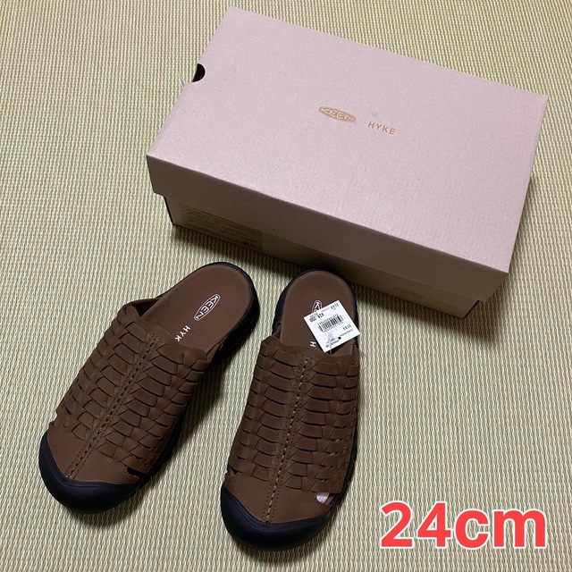 ☆HYKE×KEEN☆SAN JUAN SANDAL II 茶 24cm☆ 特別価格 www.gold-and