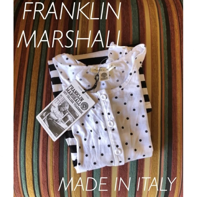 FRANKLIN&MARSHALL(フランクリンアンドマーシャル)のフランクリンマーシャル カットソー S レディースのトップス(カットソー(半袖/袖なし))の商品写真