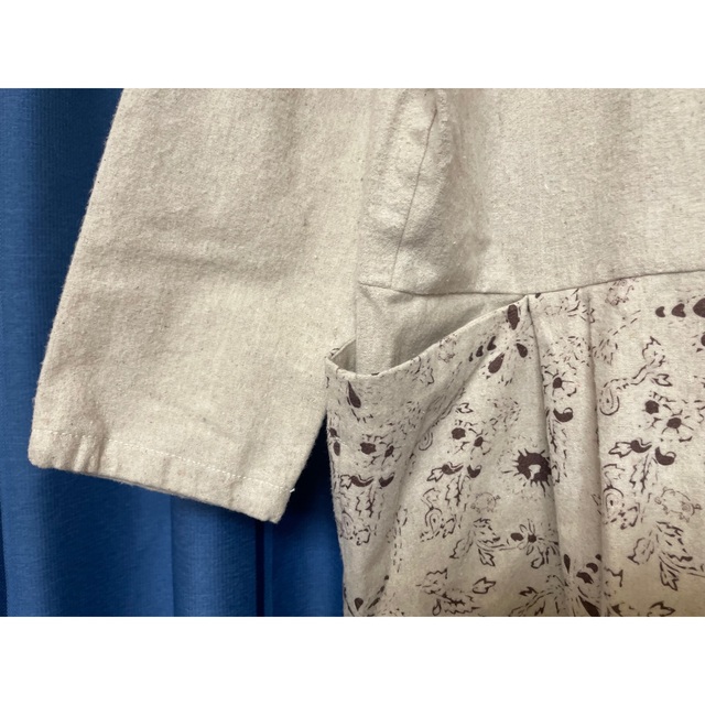 drug store's - ドラッグストアーズ シャツチュニック 花柄 新品 drug store's - ドラッグストアーズ シャツチュニック 花柄 新品