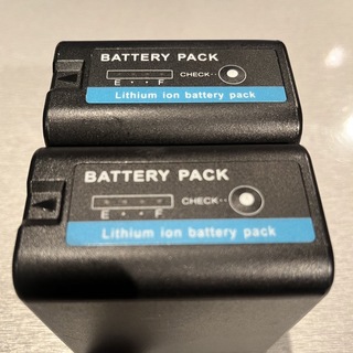 SONY - SONY業務用チャージャーBC-U2 社外バッテリー2本セットの通販 ...