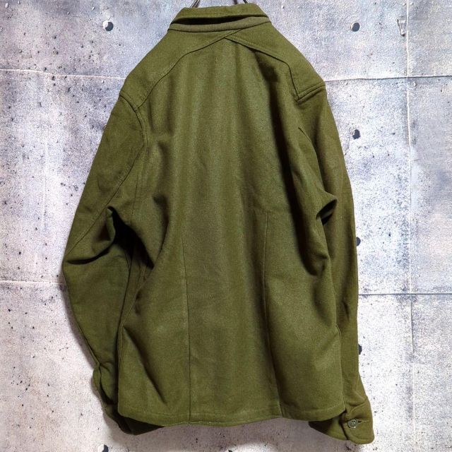 MILITARY(ミリタリー)のUS ARMY50s ヴィンテージウールシャツジャケット CPO ミリタリー メンズのジャケット/アウター(ミリタリージャケット)の商品写真