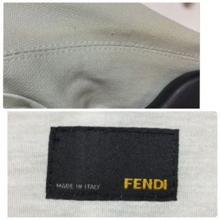 FENDI トレンチコート 42/フェンディ コットン リネン ストレッチ