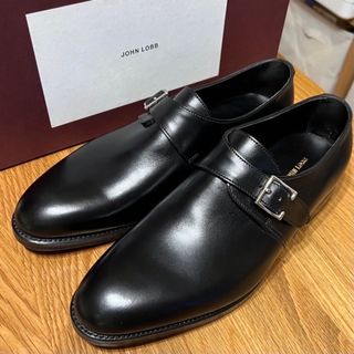 ジョンロブ(JOHN LOBB)の新品 未使用 ジョンロブ ケントン シングルモンクストラップ 6.5 ブラック(ドレス/ビジネス)