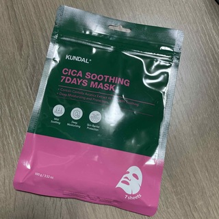 KUNDAL CICA SOOTHING 7DAYS MASK(パック/フェイスマスク)