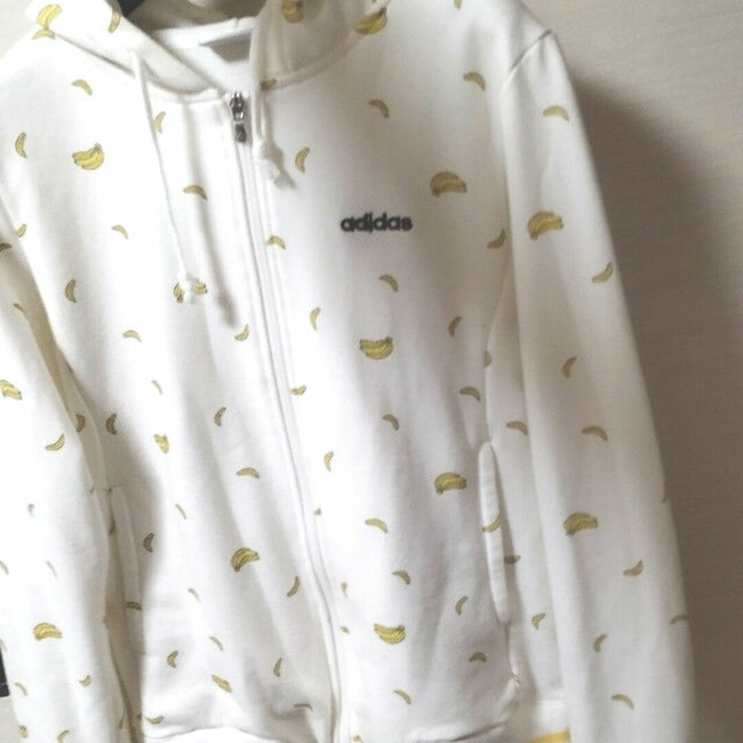 80/20クロス 最終値下げ!adidas☆黄色のバナナが可愛いフーディ | www