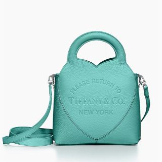 ティファニー(Tiffany & Co.)のミニ トート バッグ ティファニー ブルー レザー(トートバッグ)