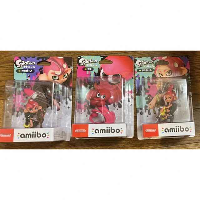 【新品未使用】amiibo トリプルセット タコガール/タコ/タコボーイ