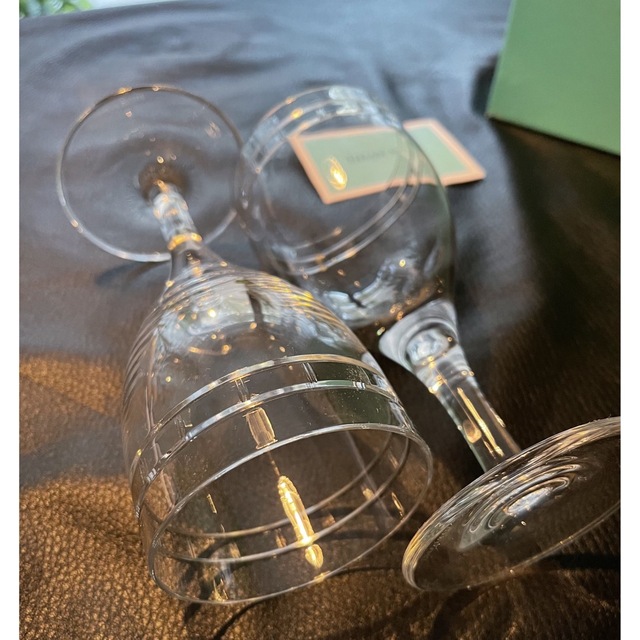 ティファニー 新品未使用 ペア ワイングラス クリスタル ブランド