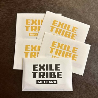 エグザイル トライブ(EXILE TRIBE)のEXILE TRIBE GIFT CARD(ミュージシャン)