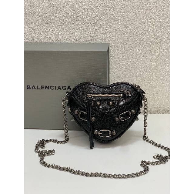 格安 Balenciaga ミニバッグ HEART CAGOLE LE 【国内100%正規品