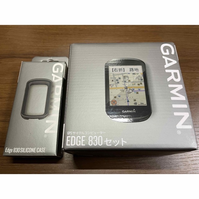 GARMIN(ガーミン)のGARMIN EDGE830セット+シリコンケース スポーツ/アウトドアの自転車(パーツ)の商品写真