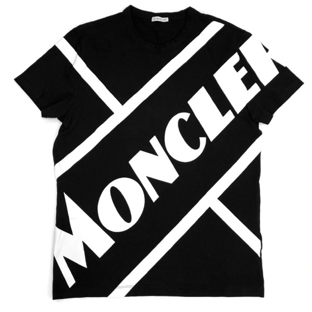 ☆希少☆MONCLER Tシャツ L モンクレール ロゴ ブラック 国内正規品