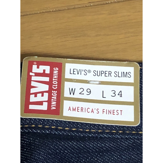 LVC 1965年 606 SUPER SLIM RIGID商品名Levi