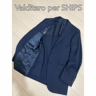 シップス(SHIPS)の【イタリア製】Valditaro per SHIPS テーラード ジャケット 紺(テーラードジャケット)