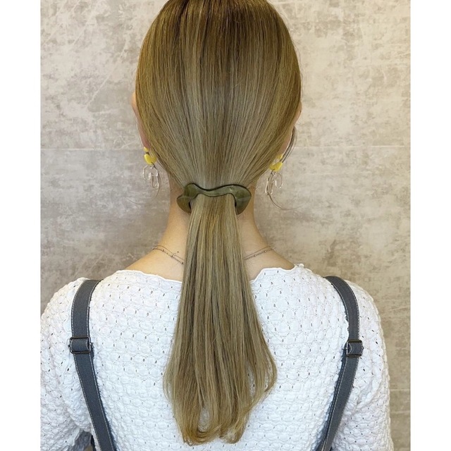 sAn ホール　バレッタ　スティック　セット レディースのヘアアクセサリー(バレッタ/ヘアクリップ)の商品写真