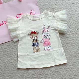 シャーリーテンプル(Shirley Temple)のシャーリーテンプル🎀カットソー🐰🐻120(Tシャツ/カットソー)