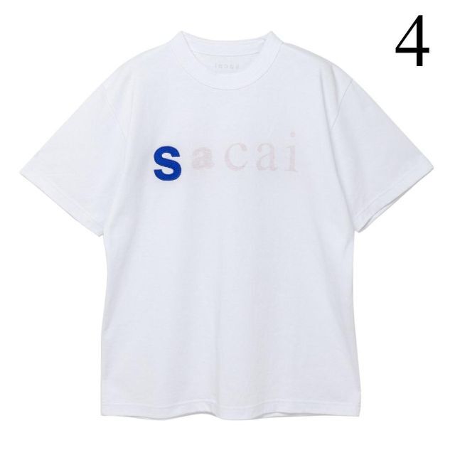 ４　SACAI　23SS　青山本店 限定Tシャツ　白　サカイ AOYAMA