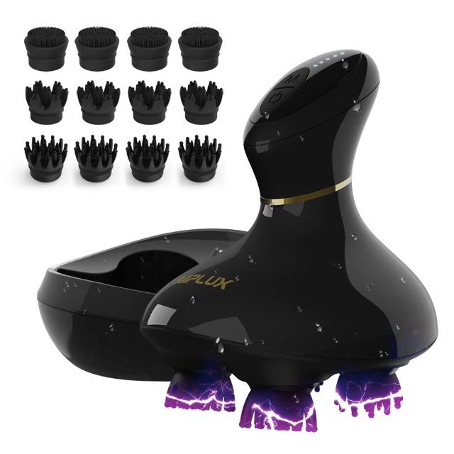 オンライン通販 銀座 NIPLUX EMS HEAD SPA 電動頭皮ブラシ ヘッドスパ