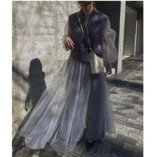 アメリヴィンテージ(Ameri VINTAGE)のAmeri VINTAGE  SHEER DRESS ３日間限定値下げ中(ロングワンピース/マキシワンピース)