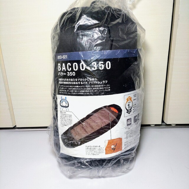 スノーピーク シュラフ BACOO 350 BDD-021 - 寝袋/寝具