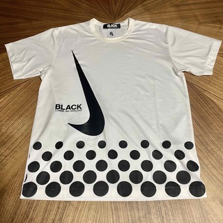 ブラックコムデギャルソン(BLACK COMME des GARCONS)のブラックコムデギャルソン✖︎ナイキ　コラボ　Tシャツ(Tシャツ/カットソー(半袖/袖なし))