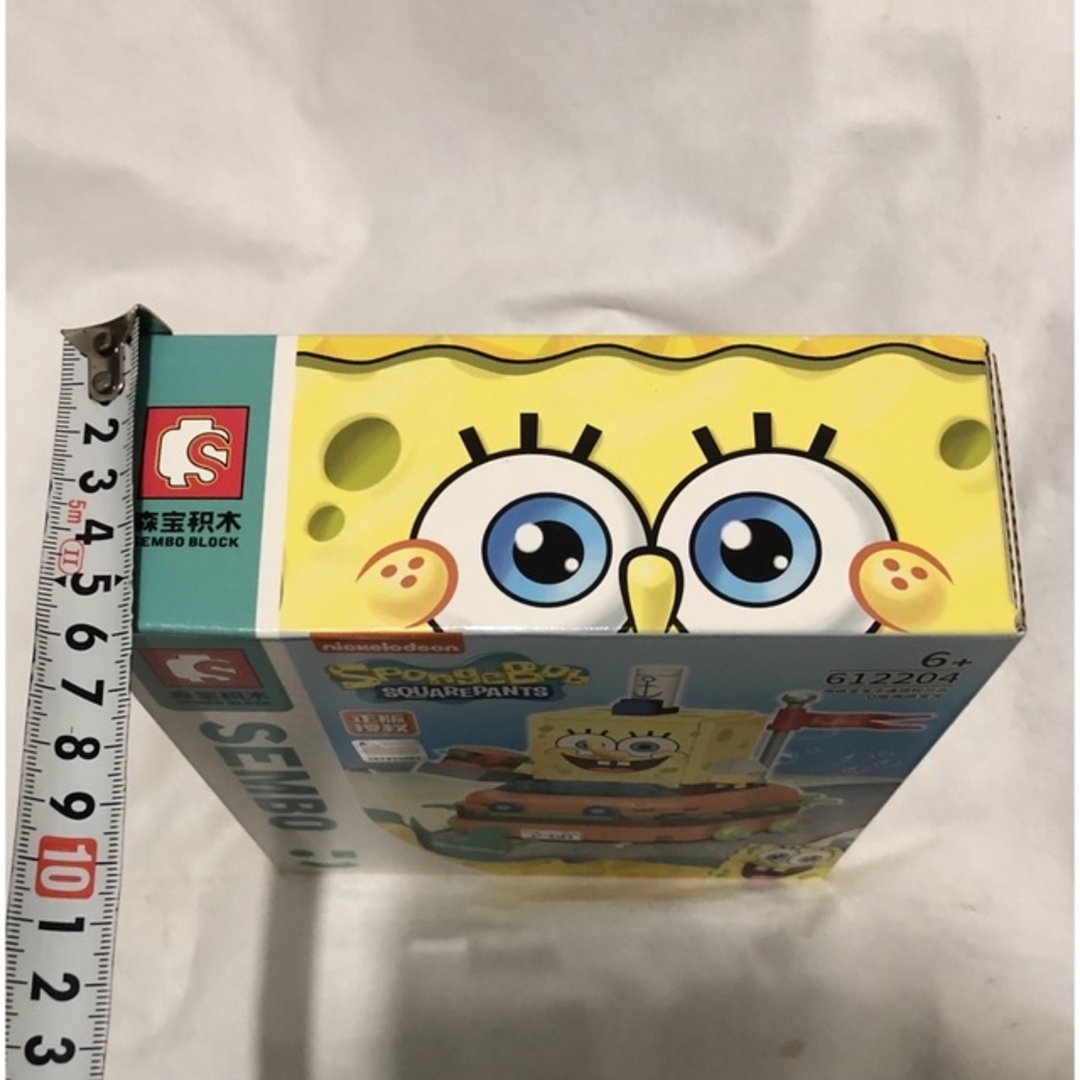 箱なしSEMBO正規品-レゴ互換-スポンジボブ-テックニック-フィギュアの