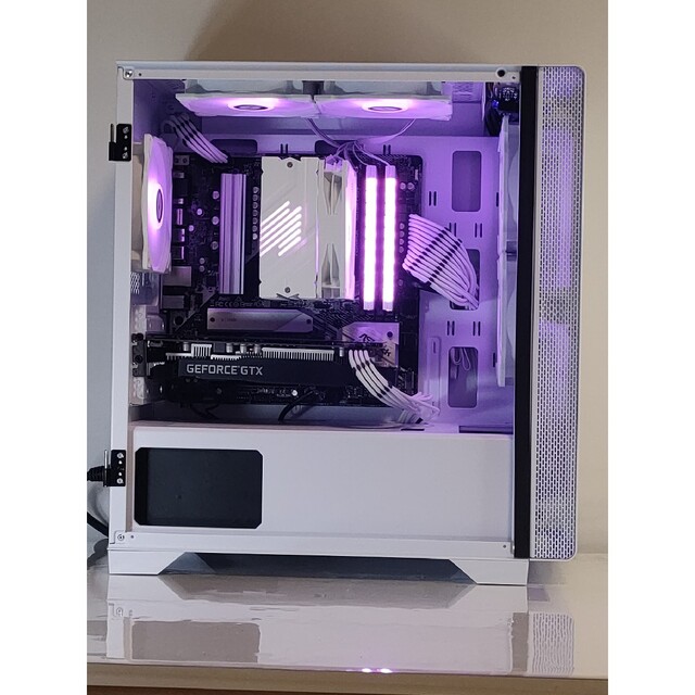 ホワイトゲーミングPC】GTX1660super Ryzen5 5500 最先端 vivacf.net