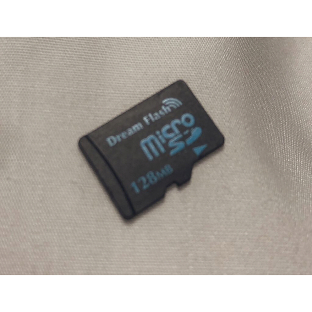 マイクロSDカード　128MB スマホ/家電/カメラのスマートフォン/携帯電話(その他)の商品写真