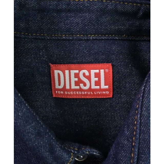 DIESEL ディーゼル カジュアルシャツ 50(XL位) インディゴ