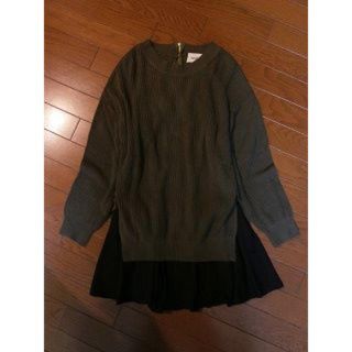 スナイデル(SNIDEL)のななな様専用☆2015AW💟snidel ニットコンビワンピース/セット販売(ミニワンピース)