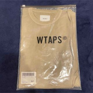 ダブルタップス(W)taps)のwtaps ベージュ beige Tee 刺繍 L(Tシャツ/カットソー(半袖/袖なし))