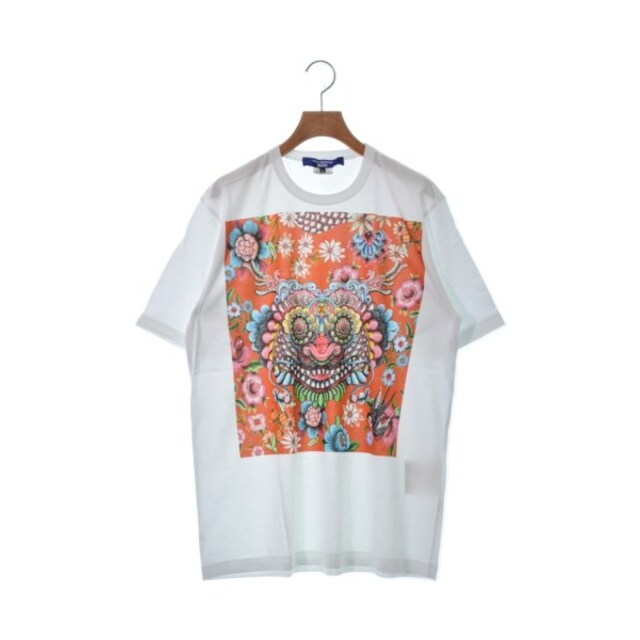 JUNYA WATANABE Tシャツ・カットソー L 白xオレンジ