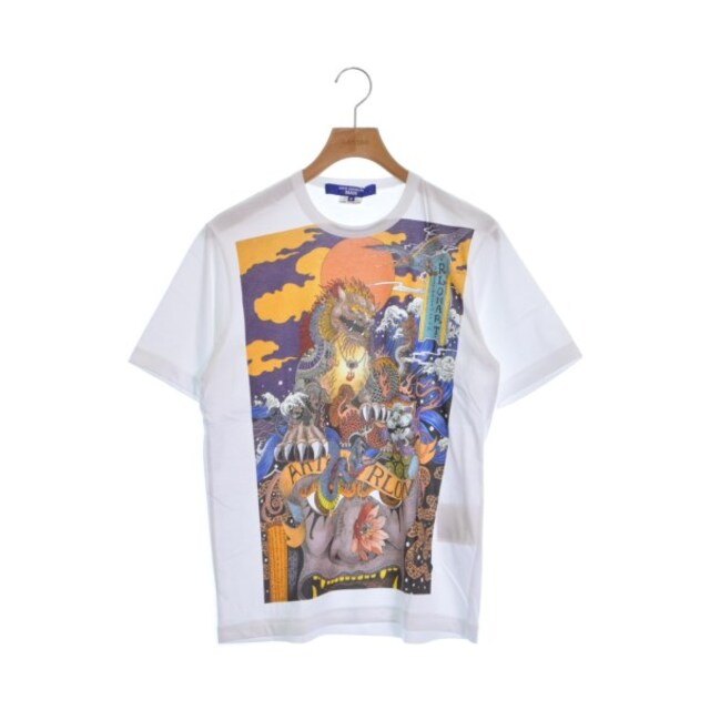 JUNYA WATANABE MAN Tシャツ・カットソー S 白xオレンジ