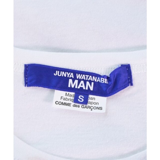 JUNYA WATANABE MAN Tシャツ・カットソー S 白xオレンジ