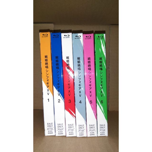 セル版 戦姫絶唱シンフォギア Ｇ GX ＡXZ XV Blu-ray 全30巻 全品送料0 