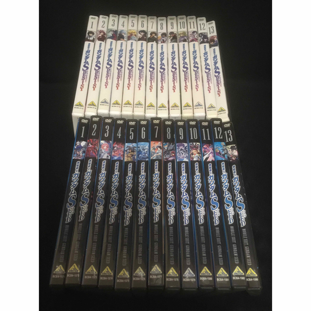 ガンダムSEED&SEED DESTINY DVD 各13巻 完結セット