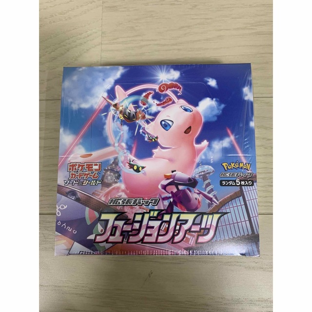 ポケモンカード　拡張パック　フュージョンアーツ　1box シュリンク付き