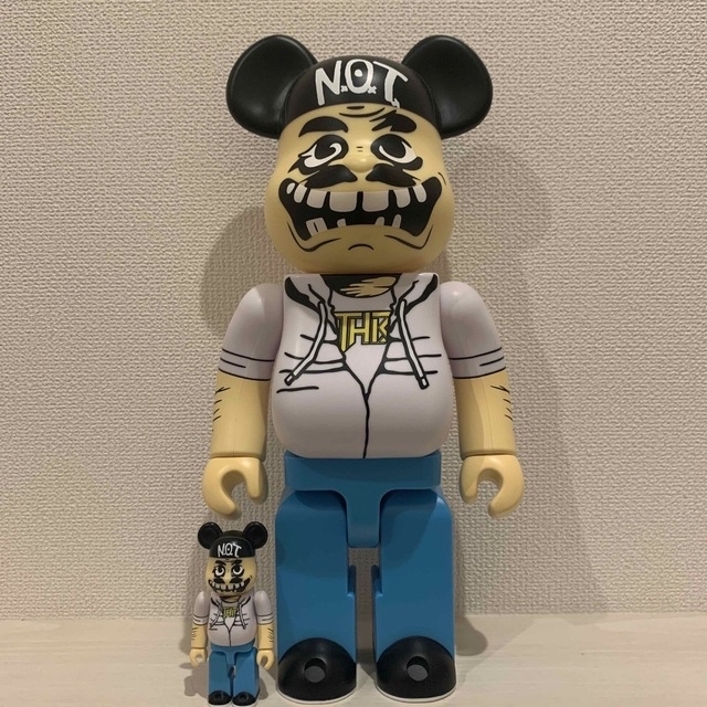 おもちゃBE@RBRICK ANTHRAX "NOTMAN" 100% & 400%