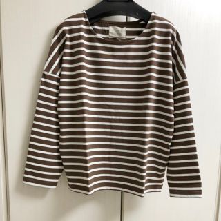 アングリッド(Ungrid)の新品 サイドスリットボーダーロングスリーブTee(Tシャツ(長袖/七分))