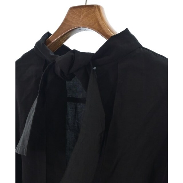 JIL SANDER ジルサンダー カジュアルシャツ 34(XS位) 黒 【古着