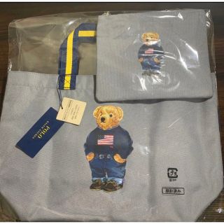 ポロラルフローレン(POLO RALPH LAUREN)の【新品未使用】ポロラルフローレンベア　トートバッグ　エコバッグ(トートバッグ)