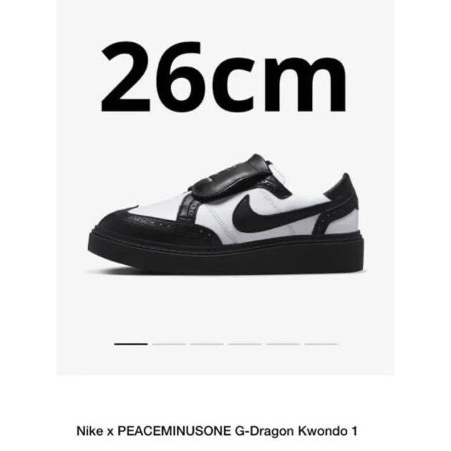 ナイキ スニーカー NIKE x G-DRAGON KWONDO1 26センチ