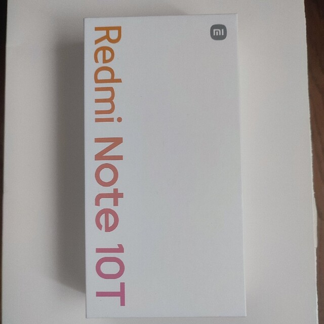 ANDROID - Xiaomi【Redmi Note 10T】ナイトタイムブルーの通販 by shop