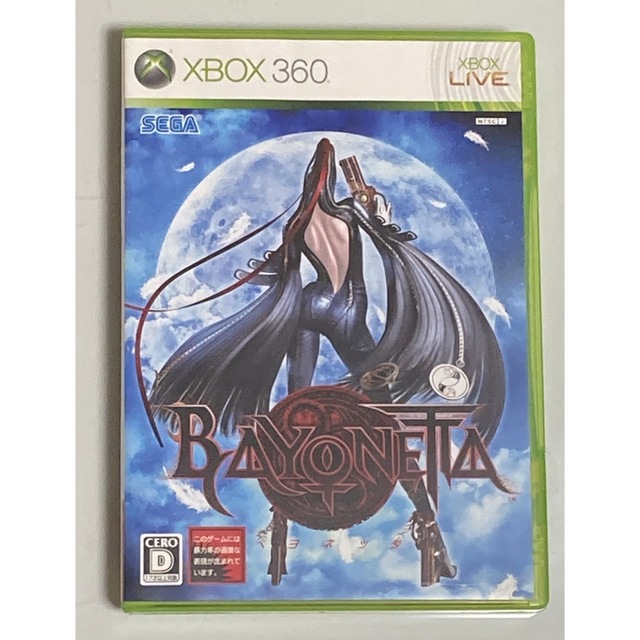 Xbox360(エックスボックス360)の【Xbox360ソフト】 BAYONETTA (ベヨネッタ) エンタメ/ホビーのゲームソフト/ゲーム機本体(家庭用ゲームソフト)の商品写真