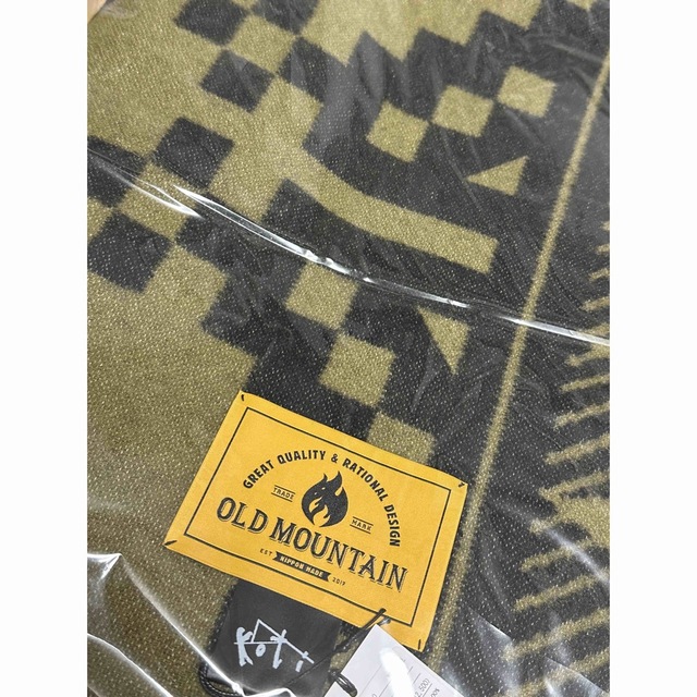 old mountain オールドマウンテン kakemono 冬 限定　カーキ